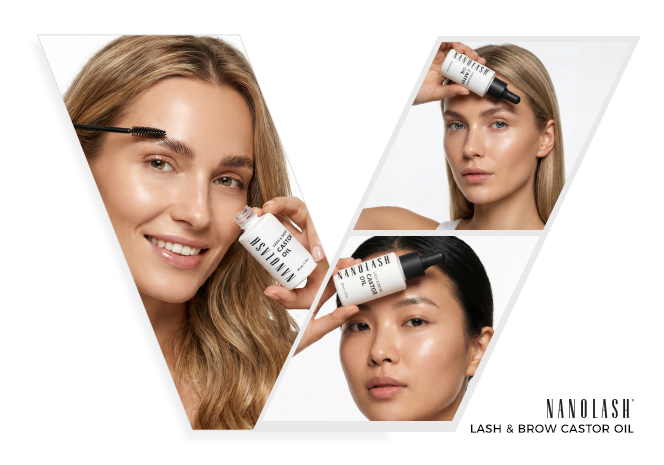 ricinový olej nanolash